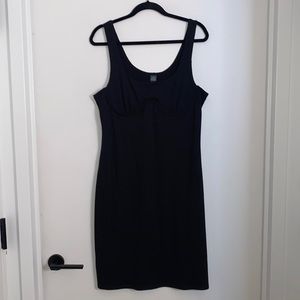 Wild Fable Ebony Black Under Bust Wire Bodycon Dress